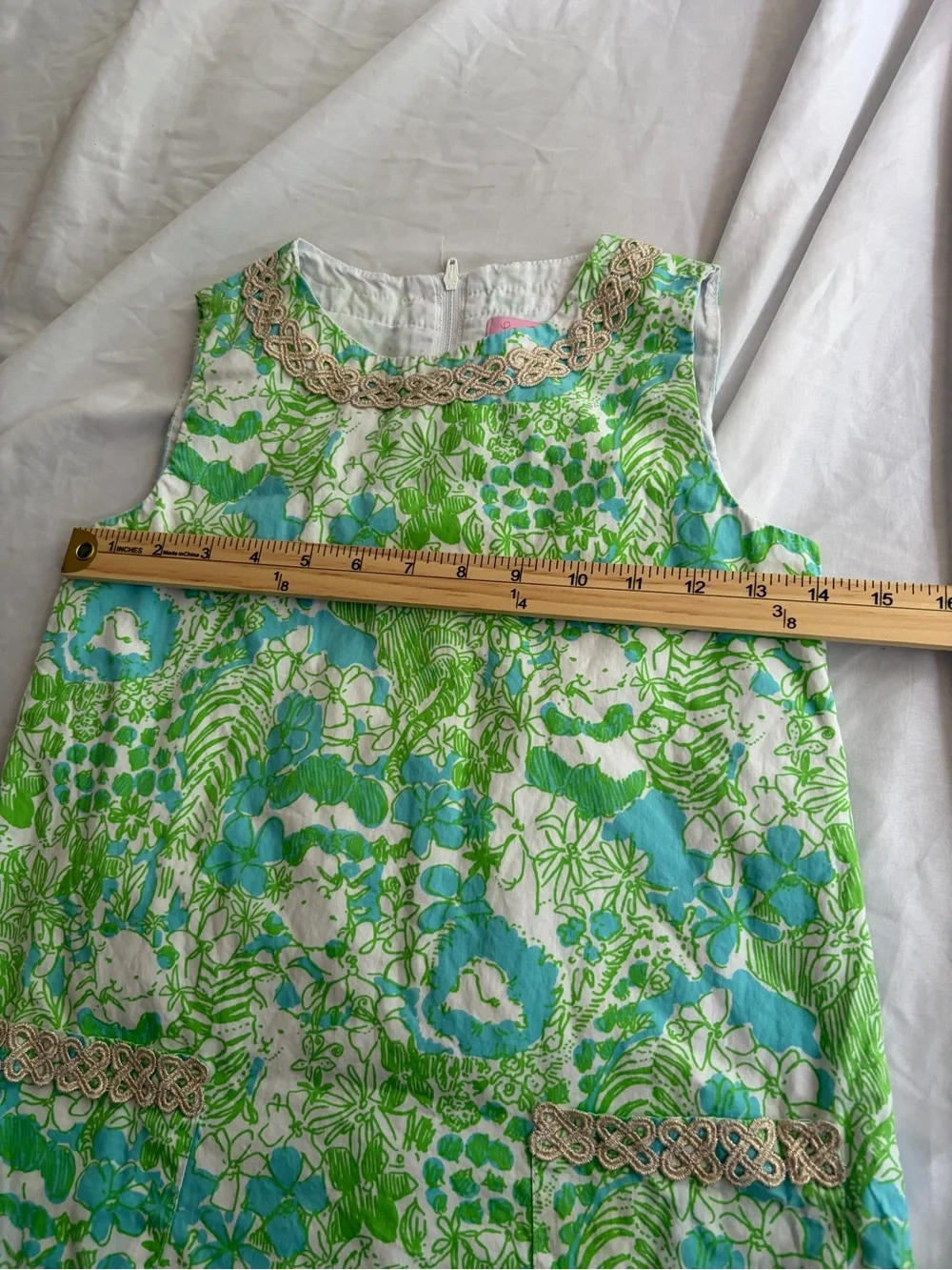 Lilly Pulitzer It's a Zoo Dress Girls Size 8